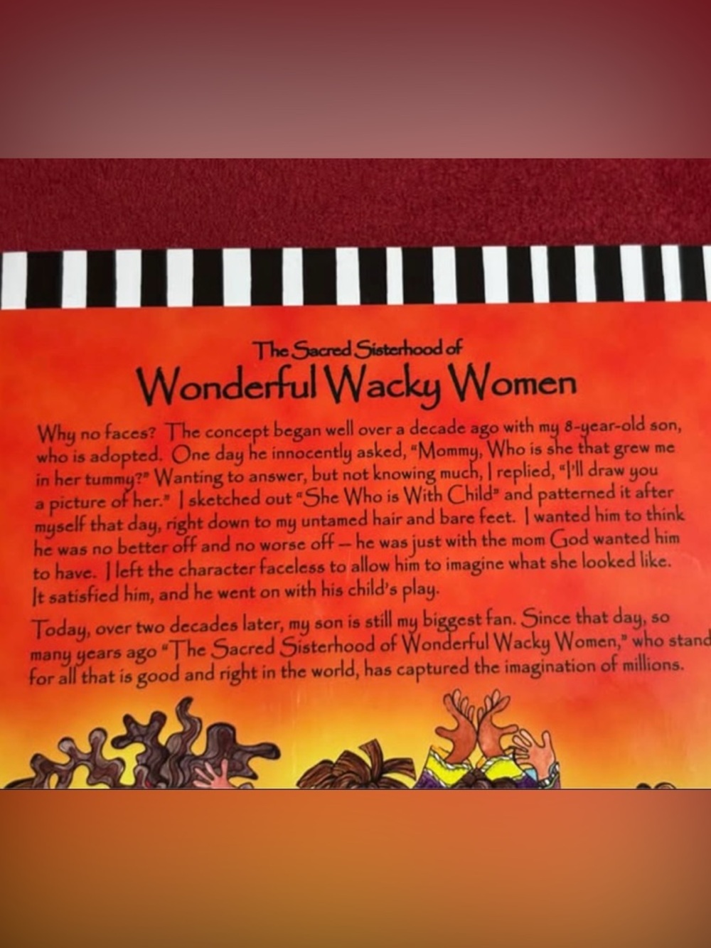 The Secret Sisterhood of Wonderful Wacky Women hardback with dust cover - Picture 4 of 7